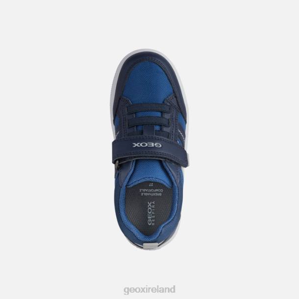 Geox 0ZTB1303 Blue/Off White Arzach Boy