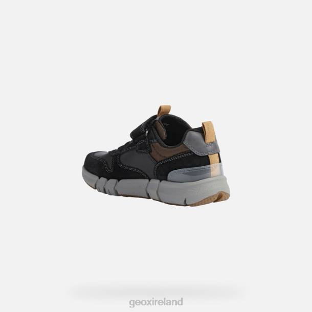 Geox 0ZTB1304 Black/Dark Yellow Flexyper Boy