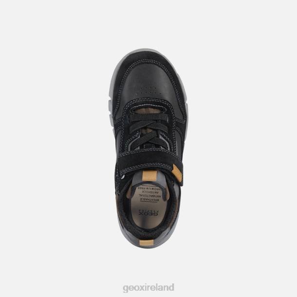 Geox 0ZTB1304 Black/Dark Yellow Flexyper Boy