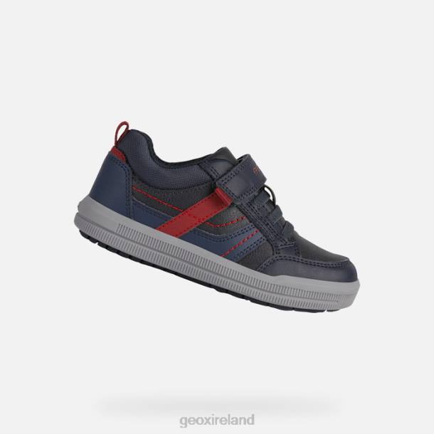 Geox 0ZTB1309 Navy/Red Arzach Boy