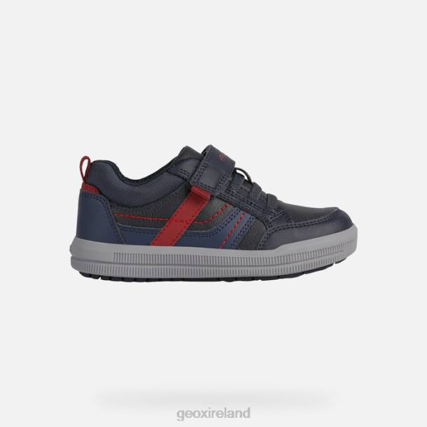 Geox 0ZTB1309 Navy/Red Arzach Boy