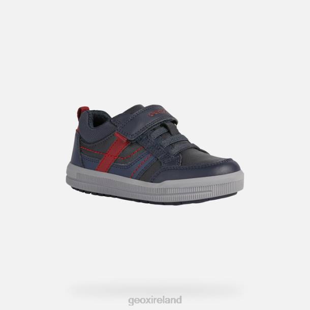 Geox 0ZTB1309 Navy/Red Arzach Boy