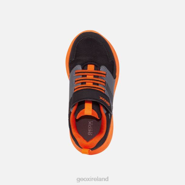 Geox 0ZTB1310 Black/Orange Sprintye Boy