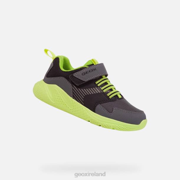 Geox 0ZTB1311 Dark Grey/Lime Sprintye Boy