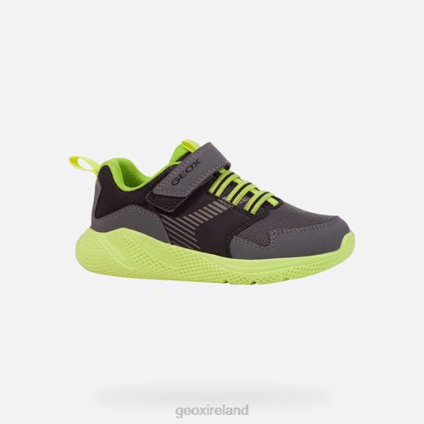 Geox 0ZTB1311 Dark Grey/Lime Sprintye Boy