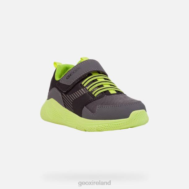 Geox 0ZTB1311 Dark Grey/Lime Sprintye Boy