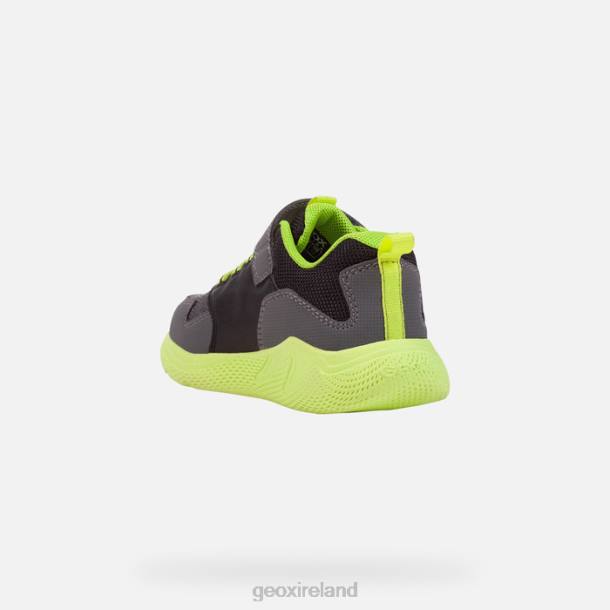 Geox 0ZTB1311 Dark Grey/Lime Sprintye Boy