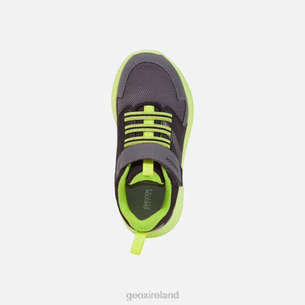 Geox 0ZTB1311 Dark Grey/Lime Sprintye Boy