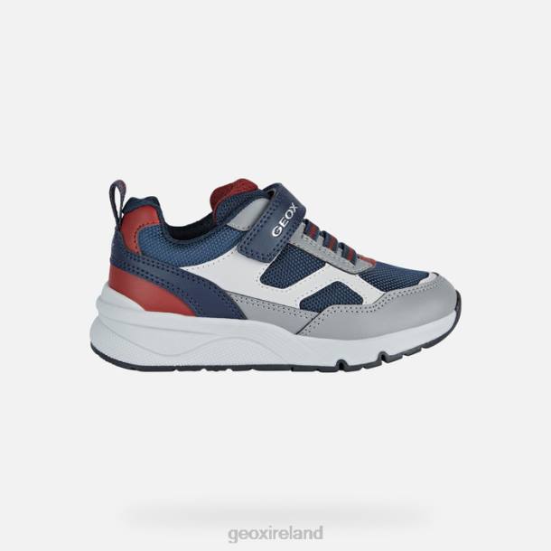 Geox 0ZTB1322 Grey/Navy Rooner Boy