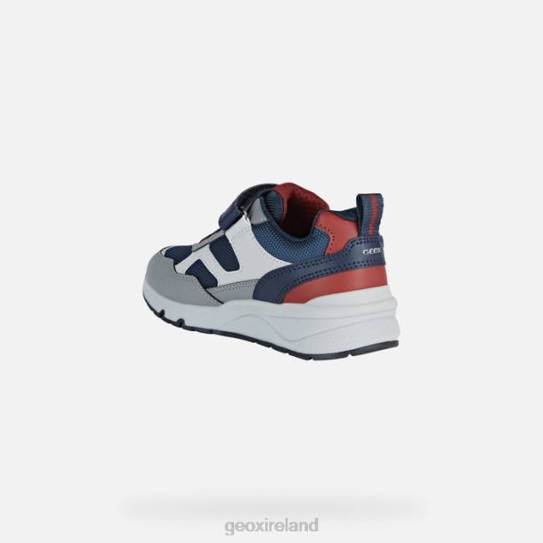 Geox 0ZTB1322 Grey/Navy Rooner Boy