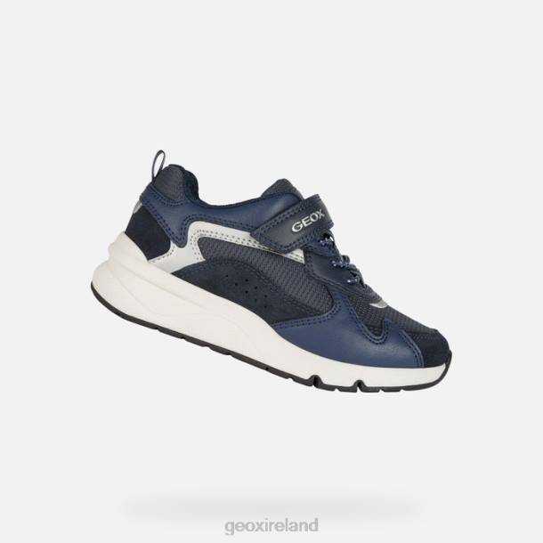 Geox 0ZTB1327 Navy/Silver Rooner Boy