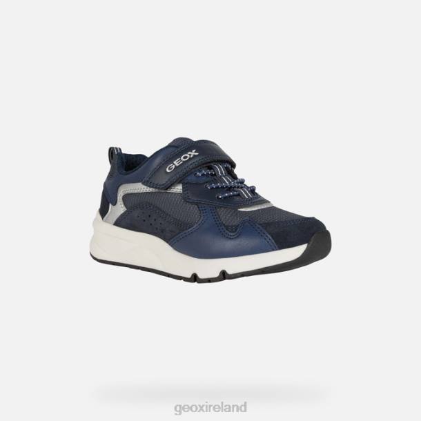 Geox 0ZTB1327 Navy/Silver Rooner Boy