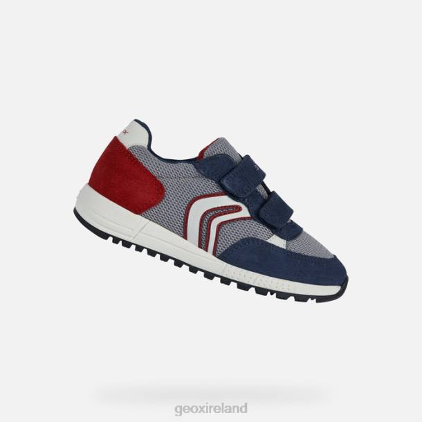 Geox 0ZTB1339 Light Grey/Navy Alben Boy