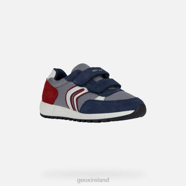 Geox 0ZTB1339 Light Grey/Navy Alben Boy