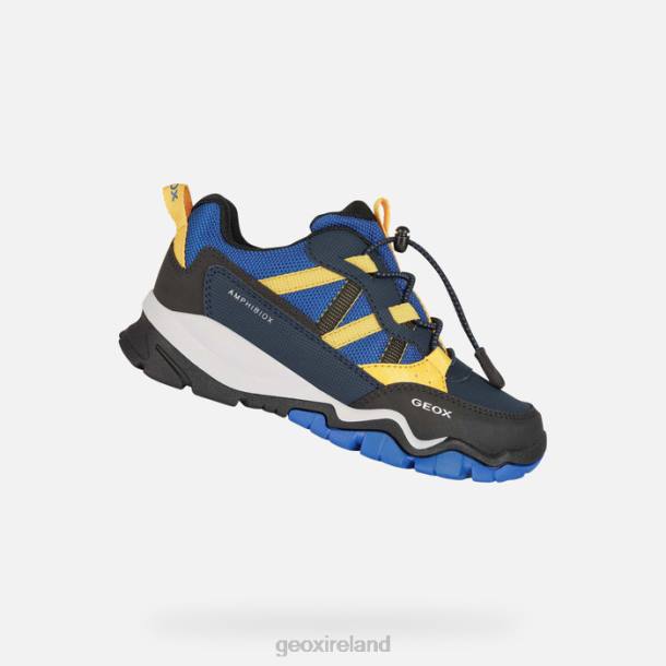 Geox 0ZTB1355 Royal/Yellow Montrack Abx Boy