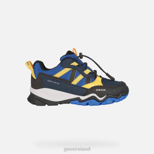 Geox 0ZTB1355 Royal/Yellow Montrack Abx Boy