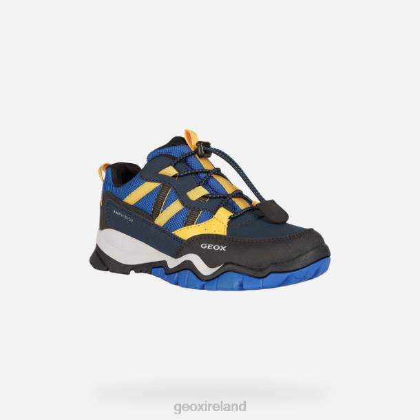 Geox 0ZTB1355 Royal/Yellow Montrack Abx Boy