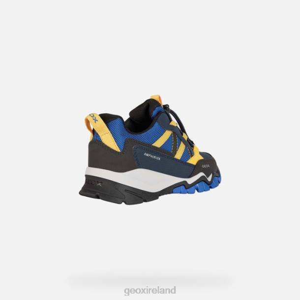 Geox 0ZTB1355 Royal/Yellow Montrack Abx Boy