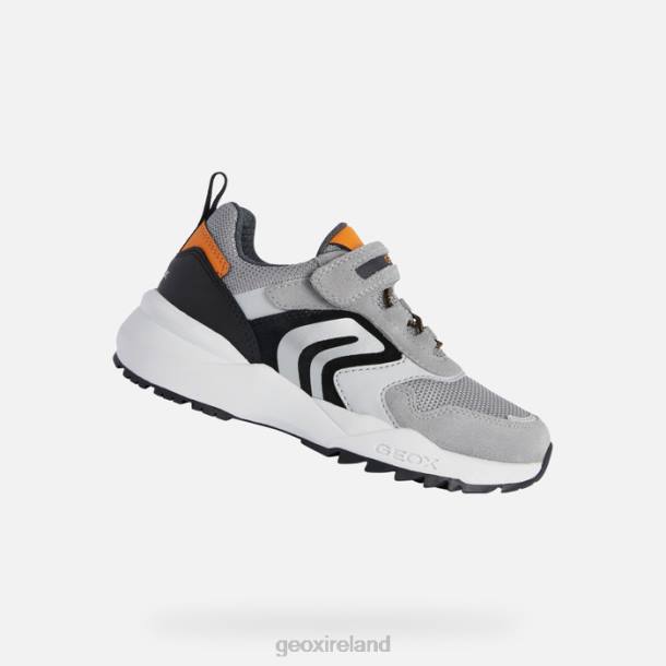Geox 0ZTB1360 Grey/Orange Heevok Boy