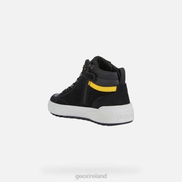 Geox 0ZTB1370 Black/Yellow Weemble Boy