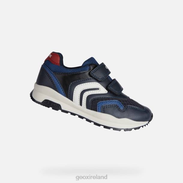 Geox 0ZTB1372 Navy/Red Pavel Boy