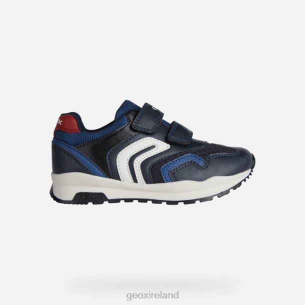 Geox 0ZTB1372 Navy/Red Pavel Boy