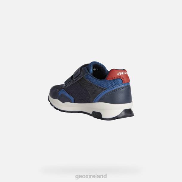 Geox 0ZTB1372 Navy/Red Pavel Boy
