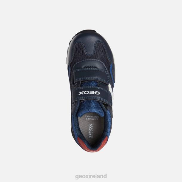 Geox 0ZTB1372 Navy/Red Pavel Boy
