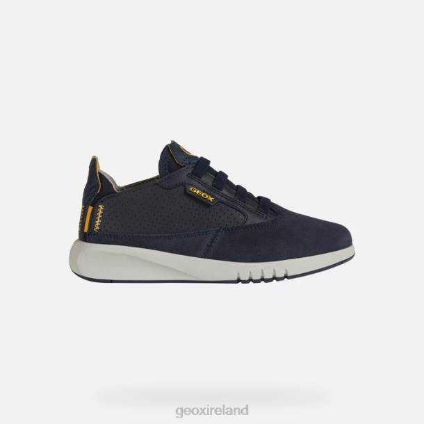 Geox 0ZTB1385 Navy/Ocher Yellow Aeranter Boy