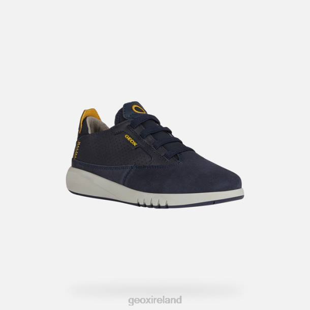 Geox 0ZTB1385 Navy/Ocher Yellow Aeranter Boy