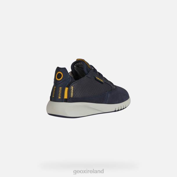 Geox 0ZTB1385 Navy/Ocher Yellow Aeranter Boy
