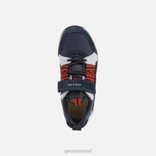 Geox 0ZTB1388 Navy/Red Alben Boy
