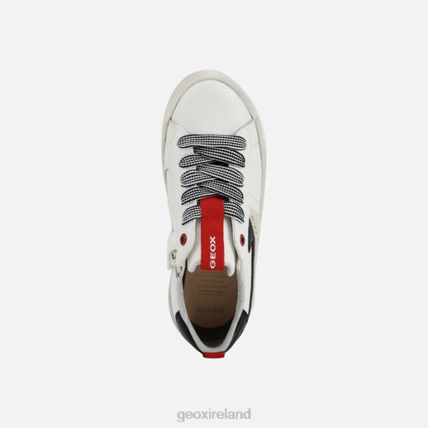 Geox 0ZTB1392 White/Red Alonisso Boy