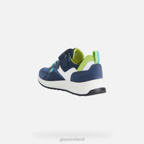 Geox 0ZTB1394 Navy/Lime Briezee Boy