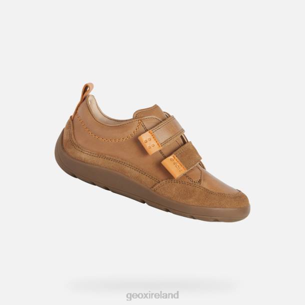 Geox 0ZTB1396 Cognac/Orange Barefeel Boy