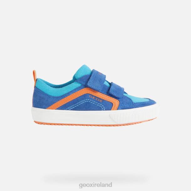 Geox 0ZTB1400 Royal/Orange Alonisso Junior