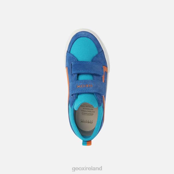 Geox 0ZTB1400 Royal/Orange Alonisso Junior