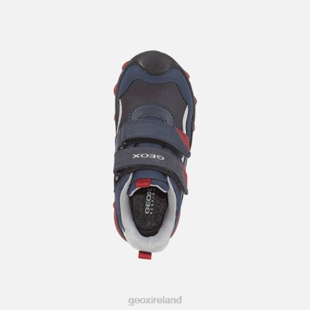 Geox 0ZTB1406 Navy/Dark Red Buller Abx Boy