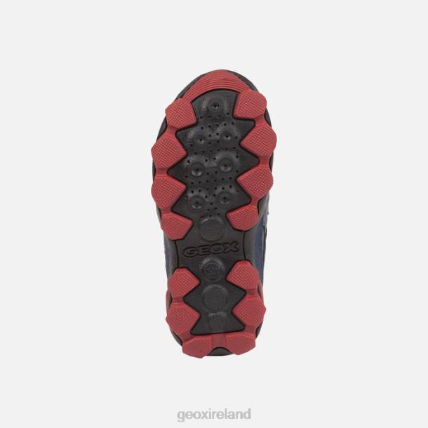 Geox 0ZTB1406 Navy/Dark Red Buller Abx Boy