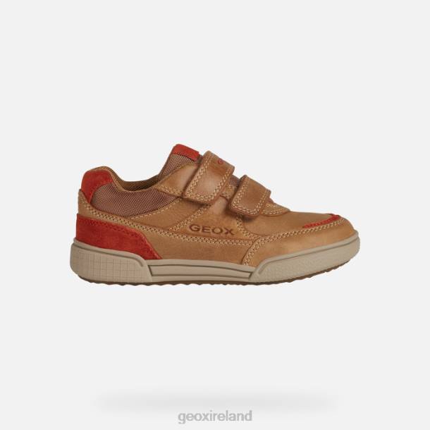 Geox 0ZTB1411 Cognac/Red Poseido Boy