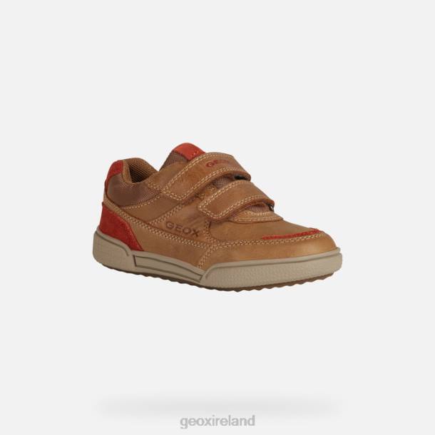 Geox 0ZTB1411 Cognac/Red Poseido Boy