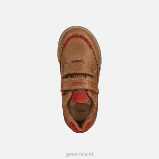 Geox 0ZTB1411 Cognac/Red Poseido Boy