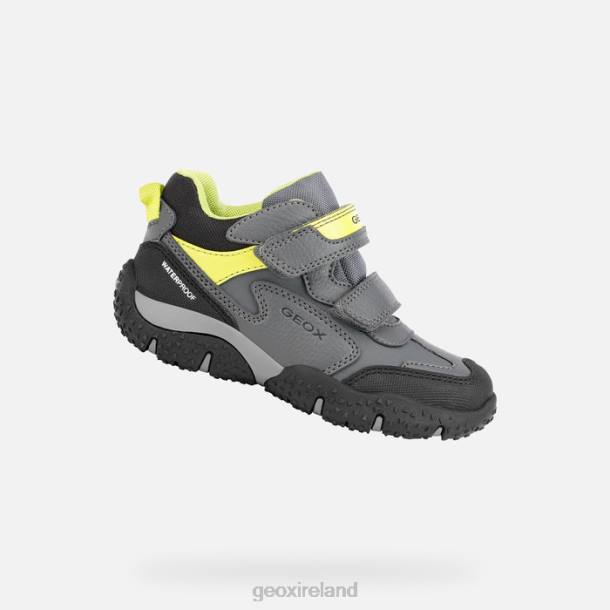 Geox 0ZTB1413 Dark Grey/Lime Baltic Boy