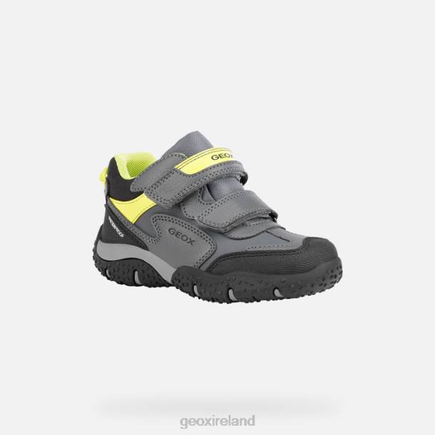 Geox 0ZTB1413 Dark Grey/Lime Baltic Boy