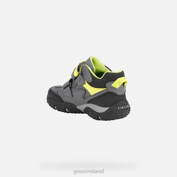 Geox 0ZTB1413 Dark Grey/Lime Baltic Boy