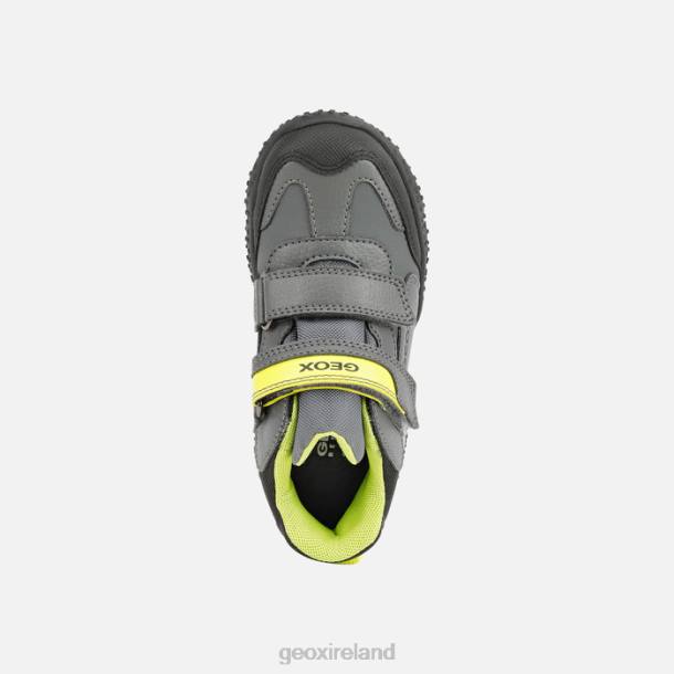 Geox 0ZTB1413 Dark Grey/Lime Baltic Boy