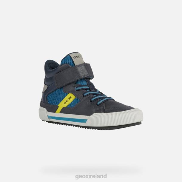 Geox 0ZTB1418 Navy/Lime Alonisso Boy