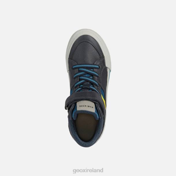Geox 0ZTB1418 Navy/Lime Alonisso Boy