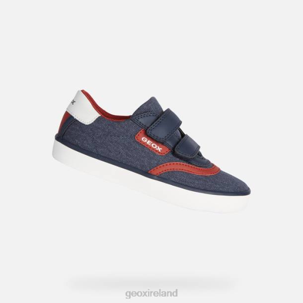 Geox 0ZTB1421 Navy/Red Gisli Boy
