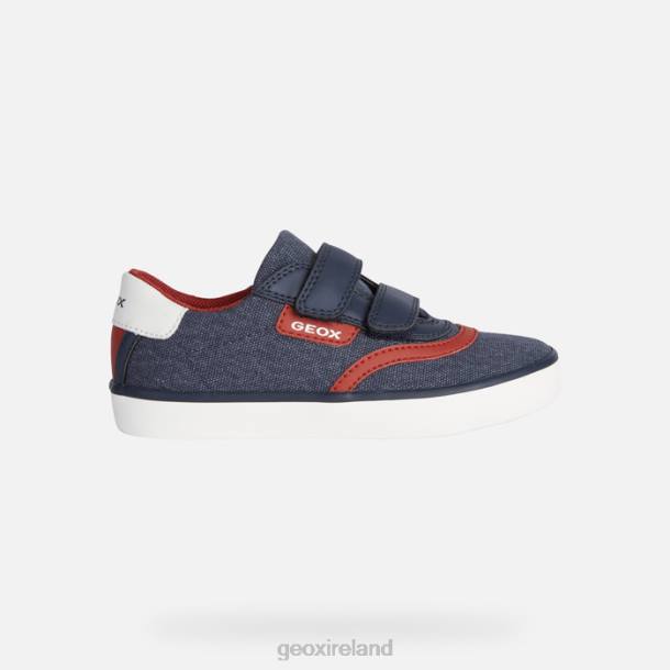 Geox 0ZTB1421 Navy/Red Gisli Boy